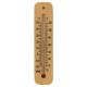 WOODEN WALL THERMOMETER